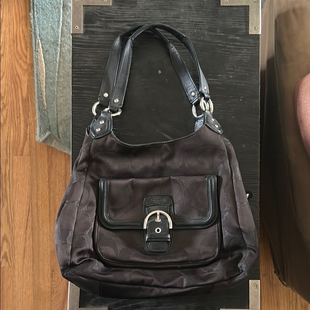 Coach Black Shoulder Bag